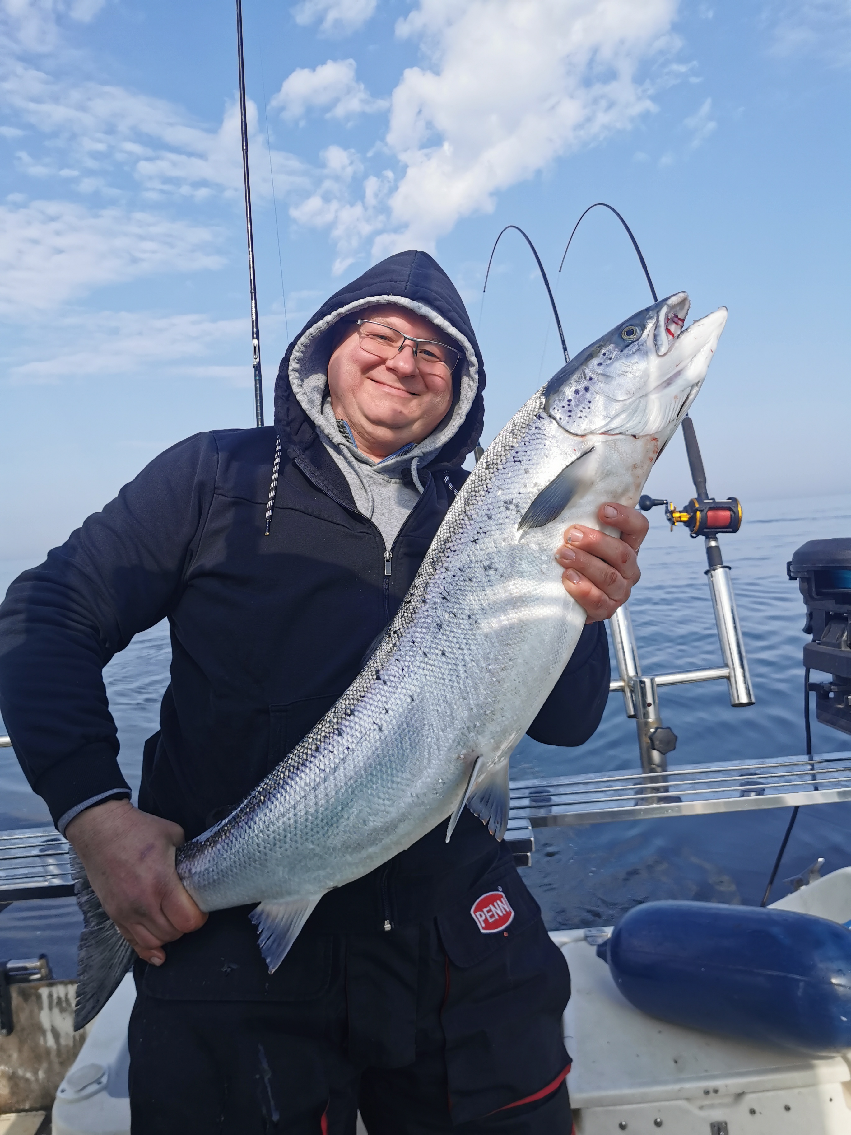 Marcin - rejsy na łososia